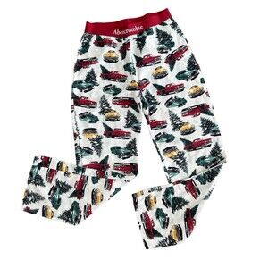 Abercrombie Kids Winter Sleep Christmas Pajama Pants Size 11/12